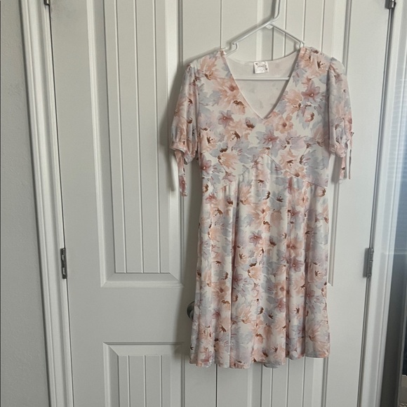 Siren Lily Pastel Floral Kids Dress - Picture 1 of 2